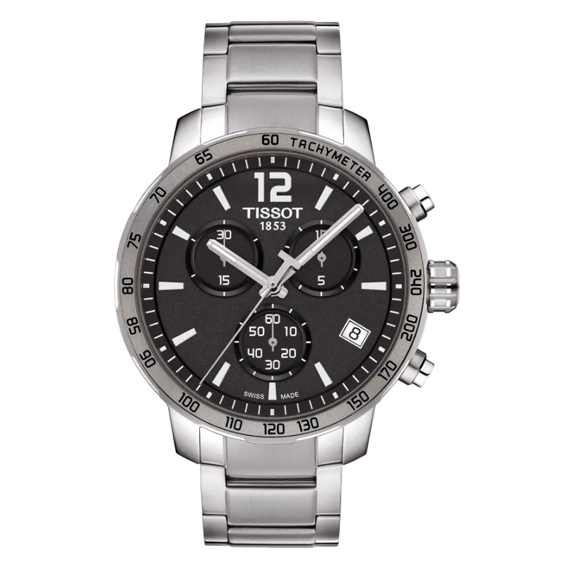 Tissot Quickster Chronograph 42 mm – Antracīta T095.417.11.067.00