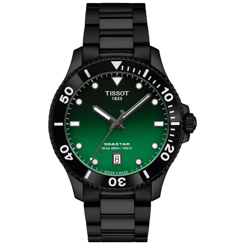 Tissot Seastar T120.410.33.091.00 watch, front view