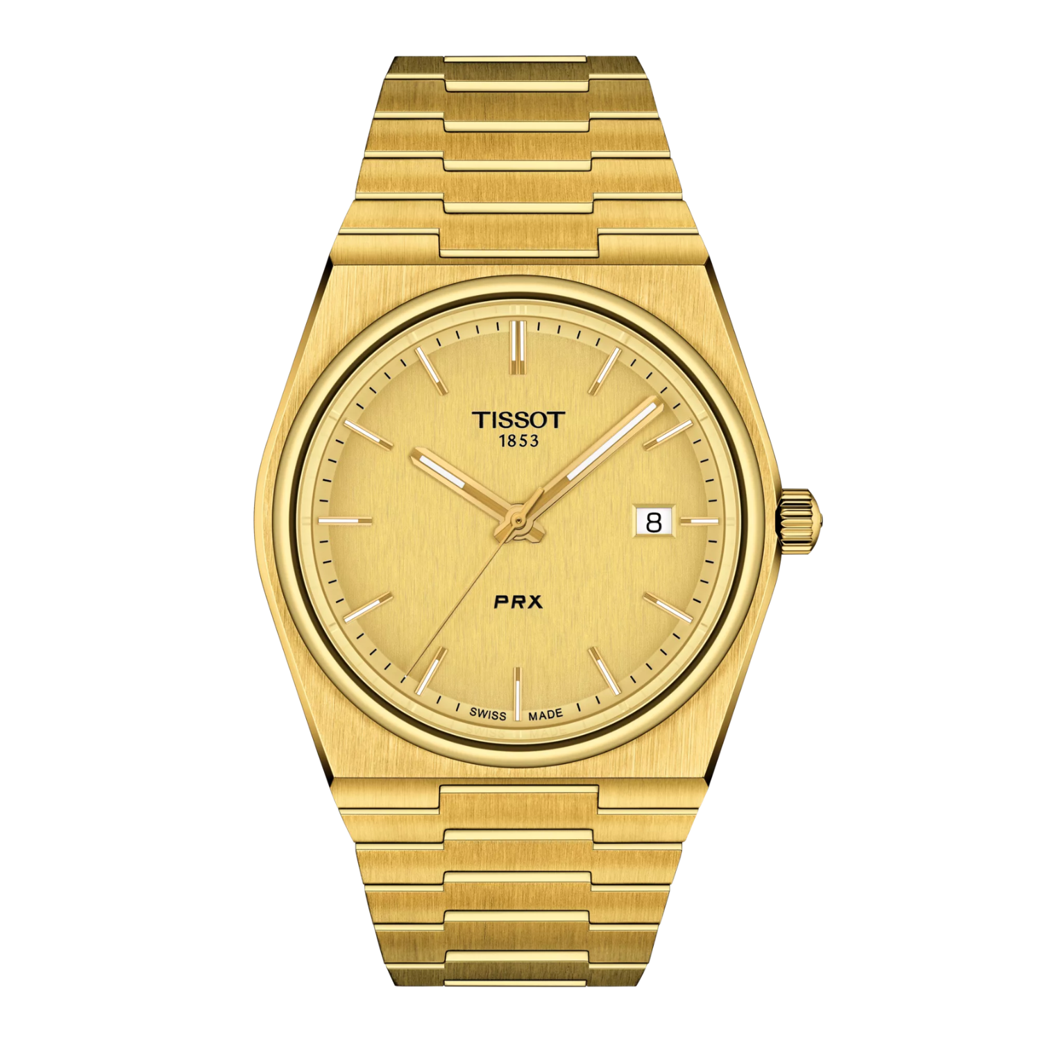 Tissot PRX kvarca pulkstenis zelts 40 mm