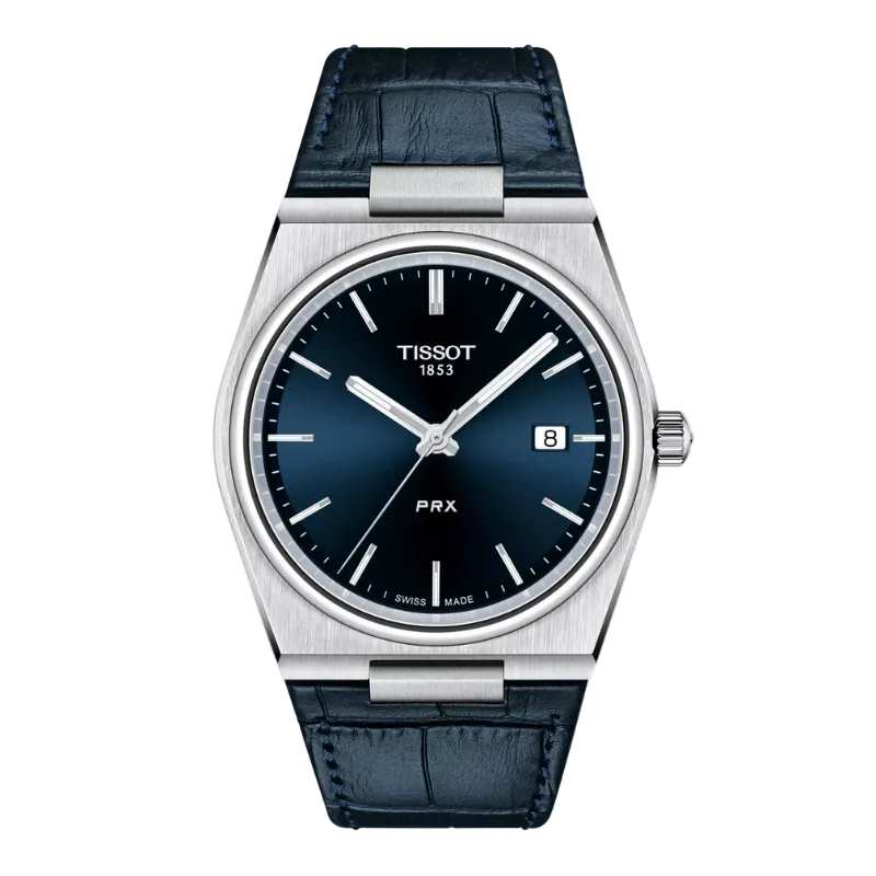 Tissot PRX 40 mm - Blue Dial (Leather Strap)