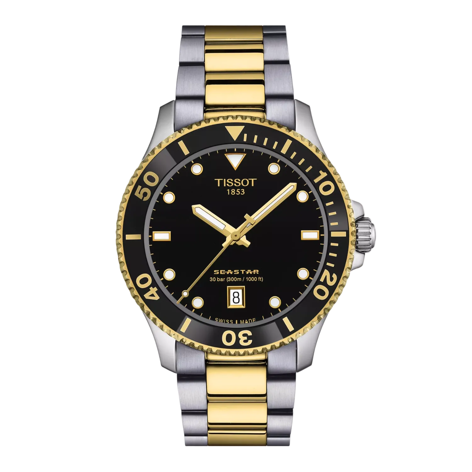 Tissot Seastar 1000 - Melns