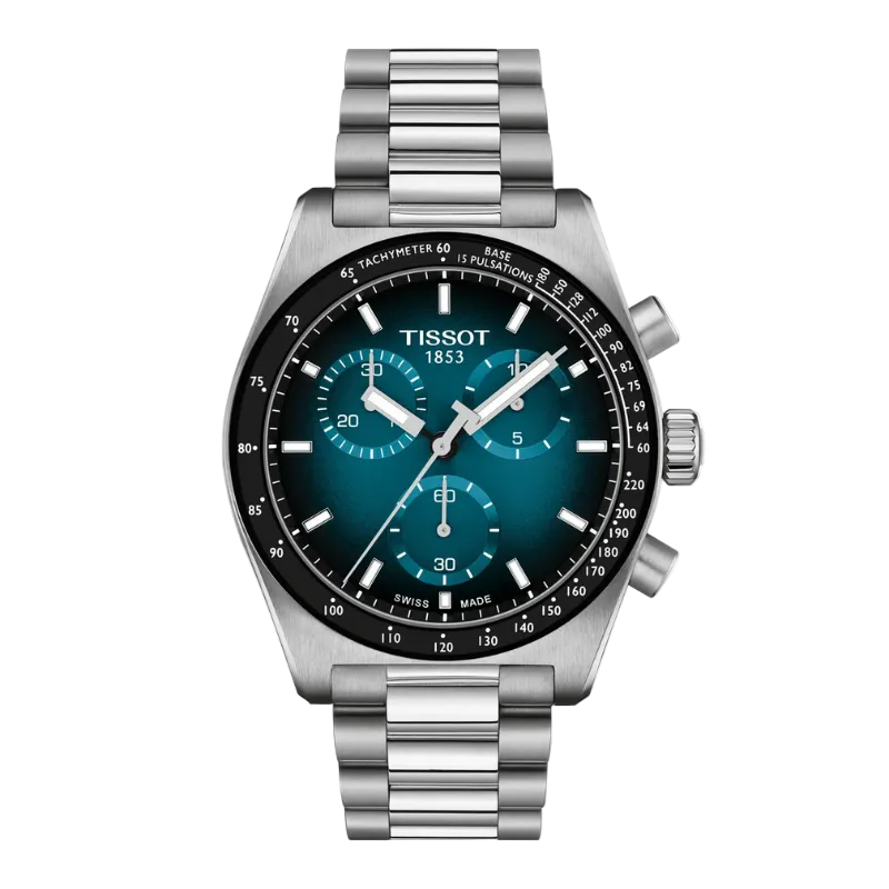Tissot PR516 Chronograph 40 mm – Blue Gradient T149.417.11.041.01