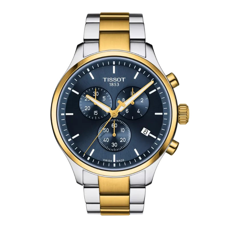 Tissot Chrono XL Classic - Blue and Gold