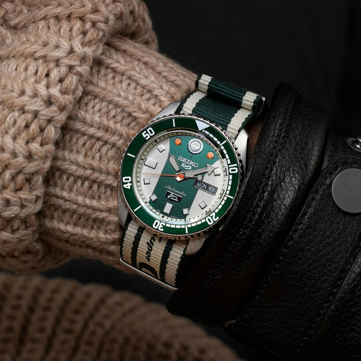 Seiko 5 Sports Honda Super Cub Limited Edition 42.5 mm SRPJ49K1