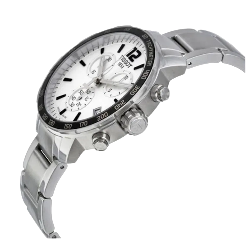 Tissot Quickster Chronograph 42 mm – Balts T095.417.11.037.00