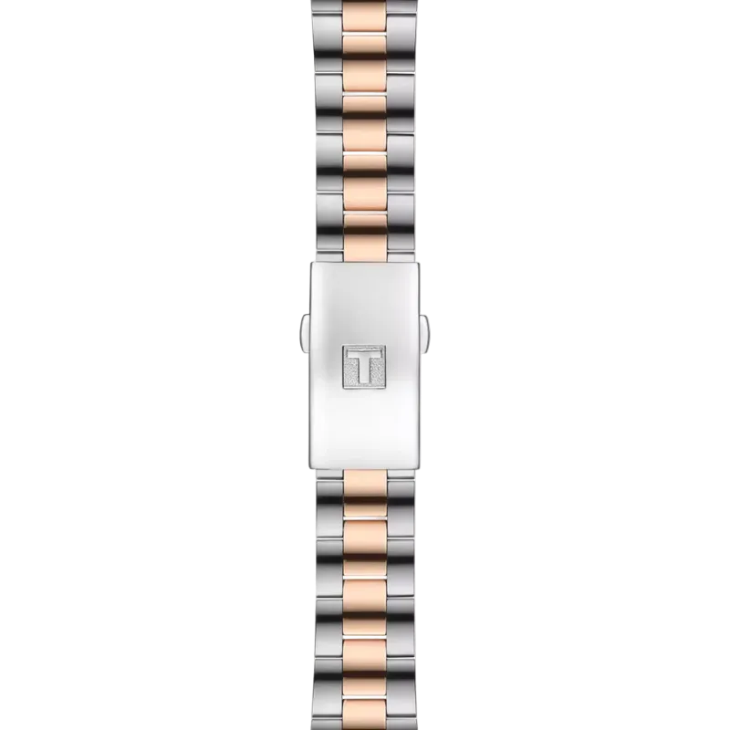 Tissot PR 100 Sport Chic 36 mm – Antracīts un rozā zelts T101.910.22.061.00