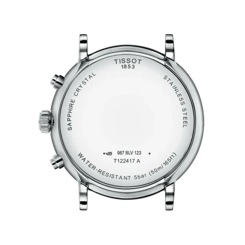 Tissot Carson Premium Chronograph 41 mm – Silver T122.417.16.033.00