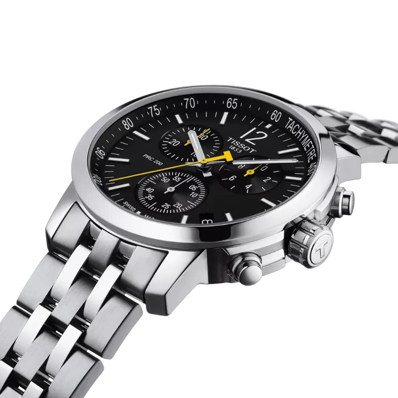 Tissot PRC 200 Chronograph 43 mm – Melns T114.417.11.057.00