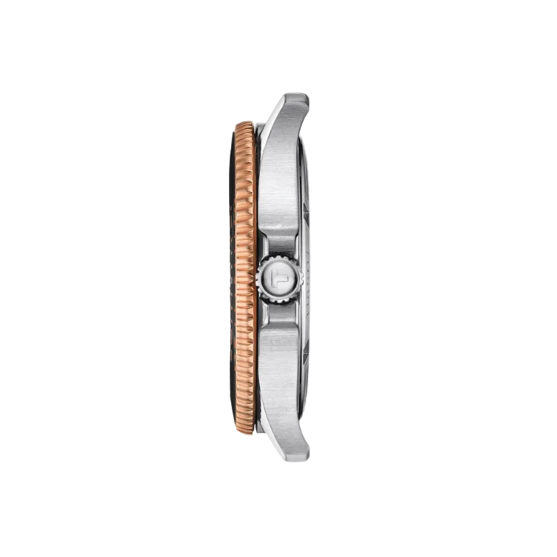Tissot Seastar 1000 Black and Rose Gold