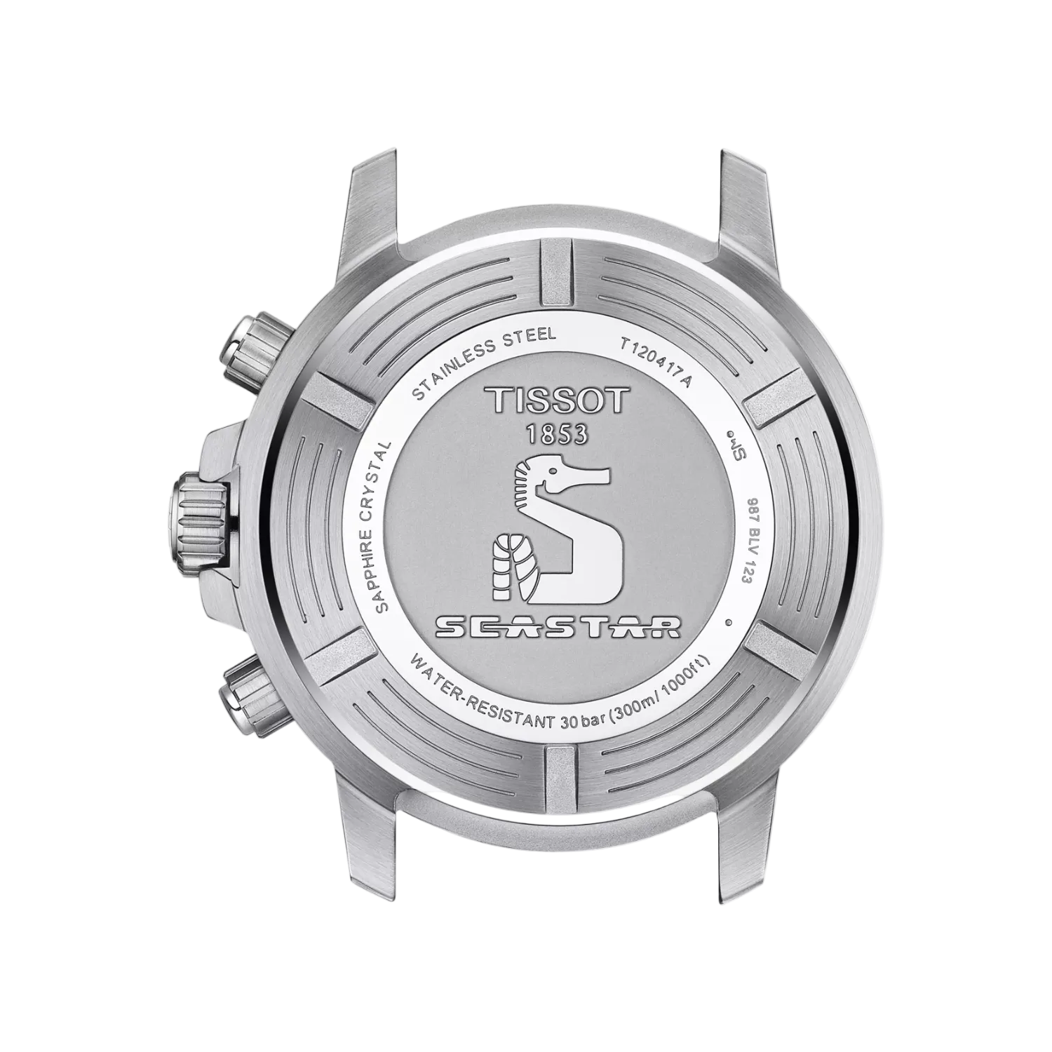 Tissot Seastar 1000 Chronograph - Dark Blue Dial (Mesh Strap)