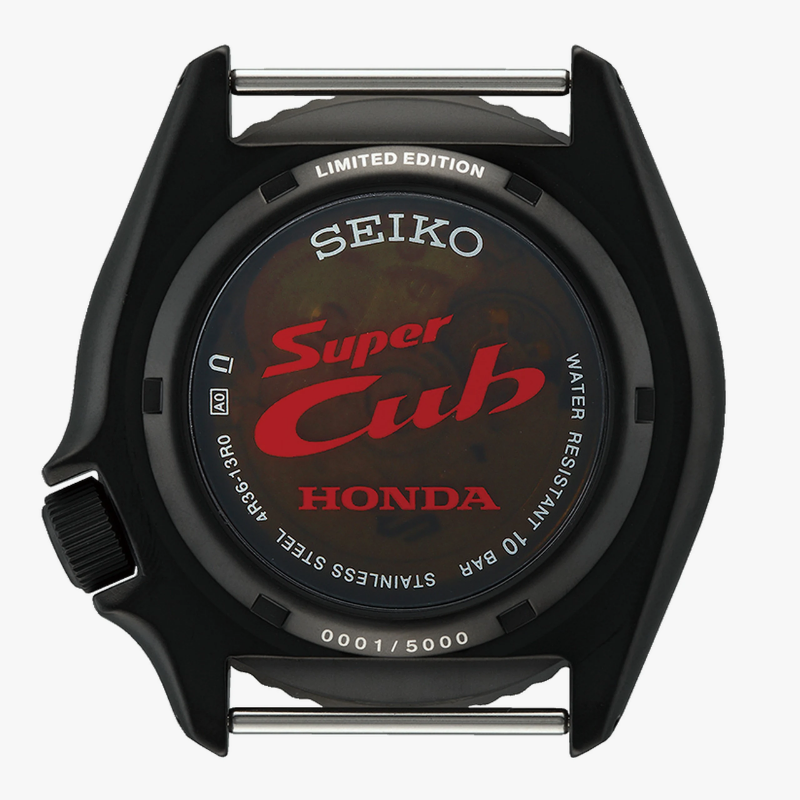 Seiko 5 Sports Honda Super Cub Limited Edition 42.5 mm SRPJ75K1