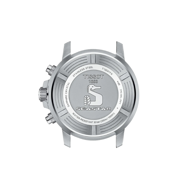 Tissot Seastar 1000 Chronograph - Dark Blue Dial (Rubber Strap) T120.417.17.041.00