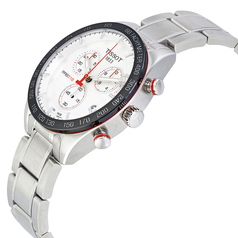 Tissot PRS 516 Chronograph 42 mm – Sudraba T100.417.11.031.00