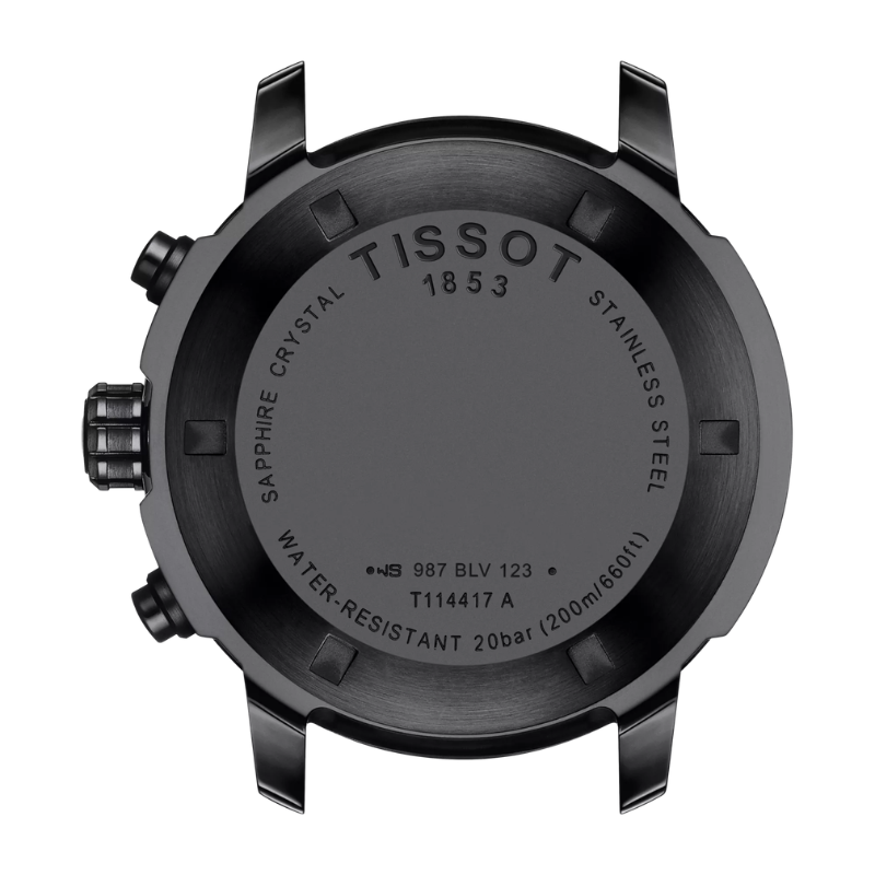 Tissot PRC 200 Chronograph 43 mm – Melns T114.417.33.057.00