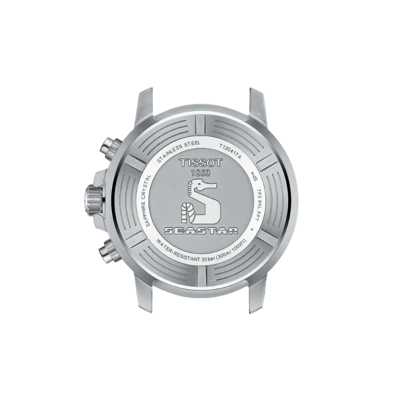 Tissot Seastar 1000 Chronograph 45.5 mm Grey  – (Two-Tone) Bezel  T120.417.17.081.01