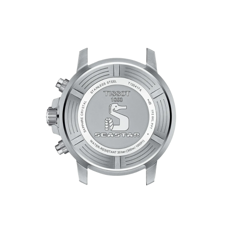 Tissot Seastar 1000 Chronograph 45.5 mm Black  – (Two-Tone) Bezel  T120.417.17.051.03