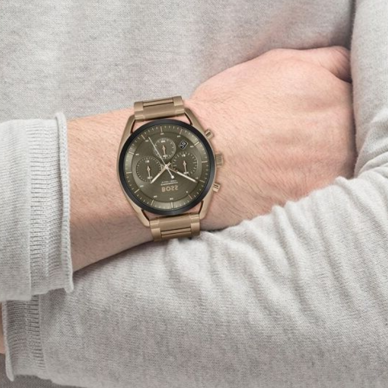 BOSS Top Chronograph - Rose Gold