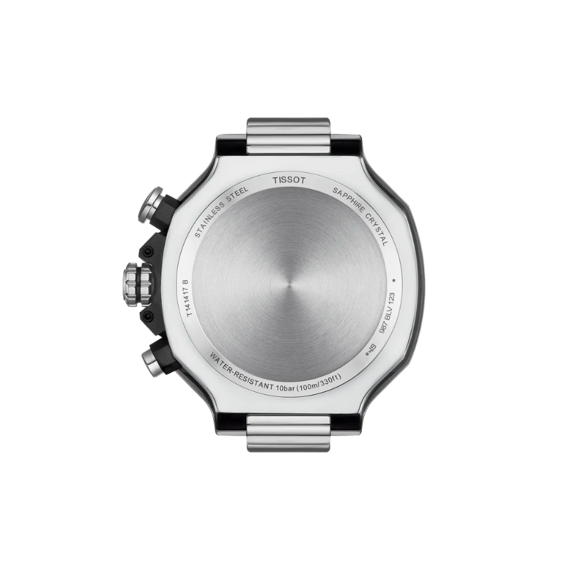 Tissot T-Race Chronograph White and Black 45mm