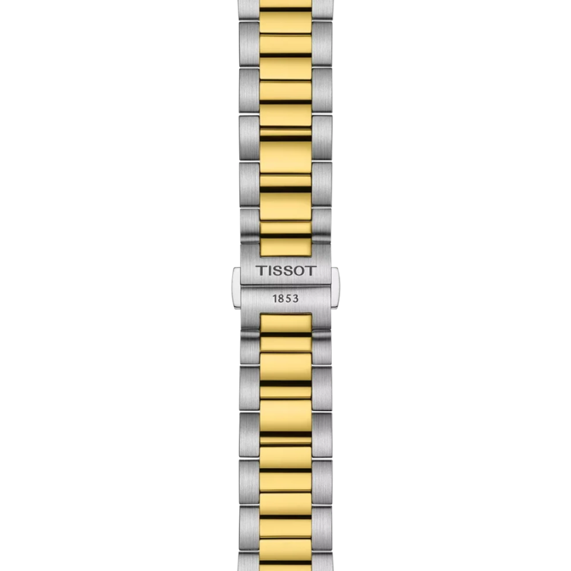 Tissot PR 100 Chronograph 41 mm – Sudrabs un zelts T101.417.22.031.00