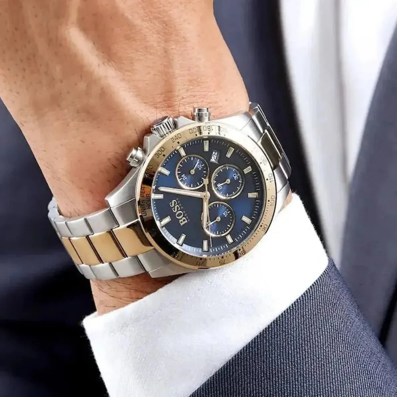 BOSS Hero Chronograph - Blue (Two-Tone)