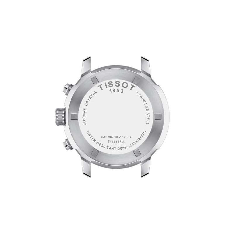 Tissot PRC 200 Chronograph 43 mm – Melns T114.417.11.057.00
