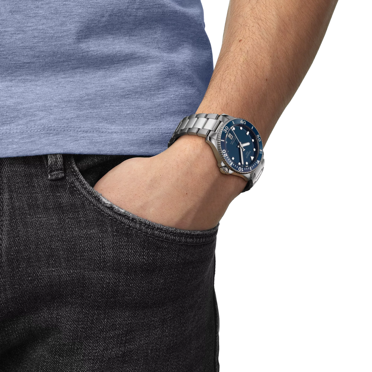 Tissot Seastar 1000 – Zils