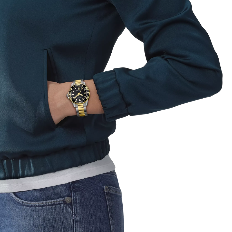 Tissot Seastar 1000 36 mm Silver and Gold