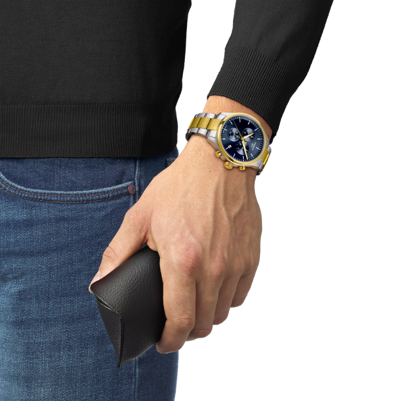 Tissot Chrono XL Classic - Blue and Gold
