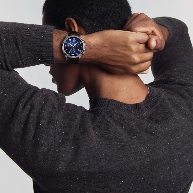 Tissot Chrono XL Classic - Blue 45 mm