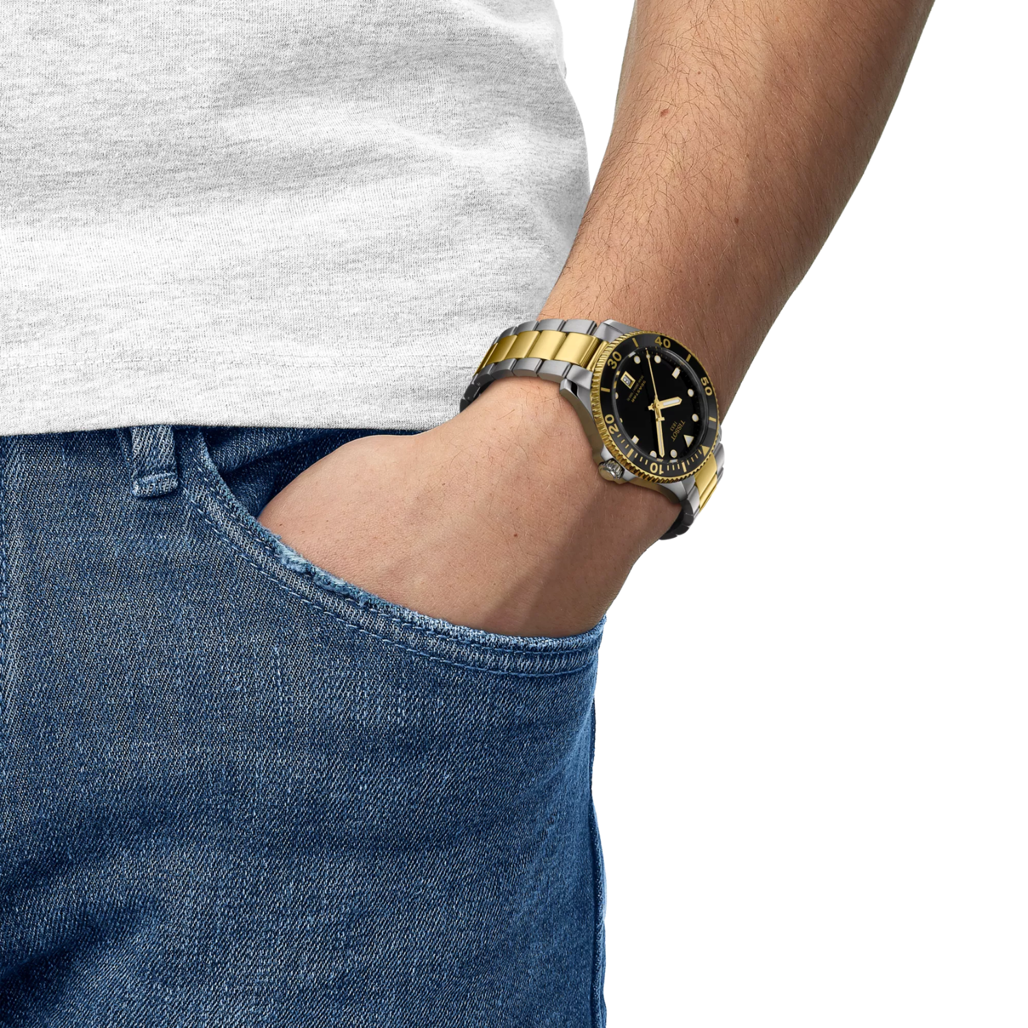 Tissot Seastar 1000 - Melns