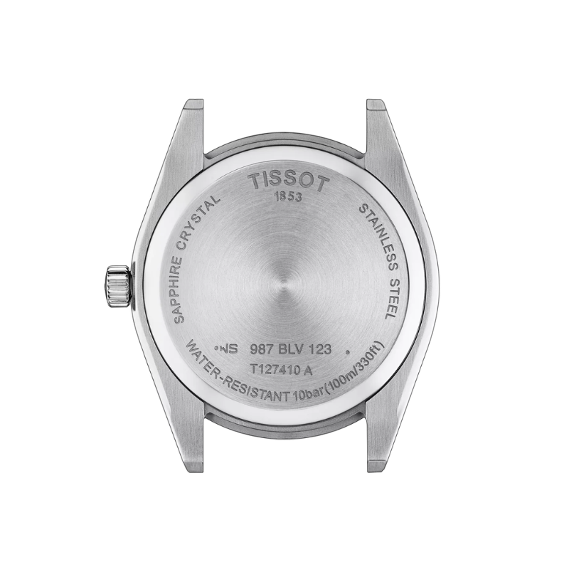 Tissot Gentleman - Silver Dial (Leather Strap)