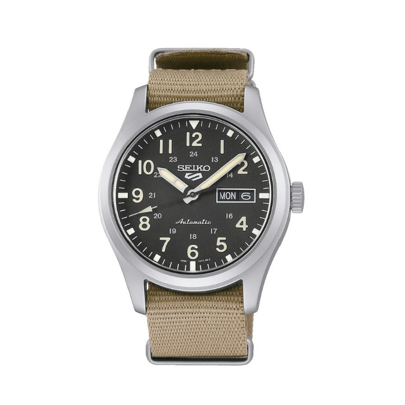 Seiko 5 Sports Field Automatic 39 mm – Black Dial SRPG35K1