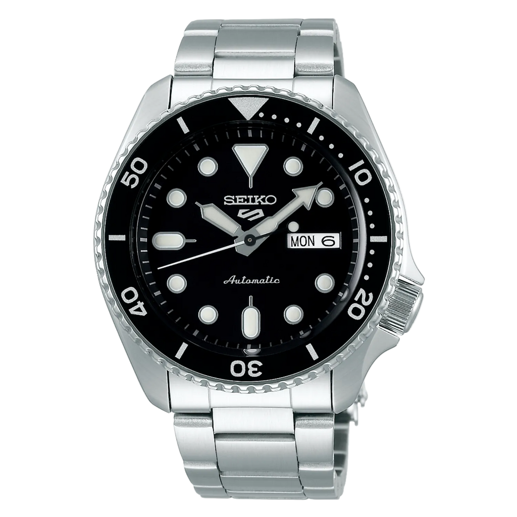 Seiko 5 Sports SRPD55K1 watch, front view