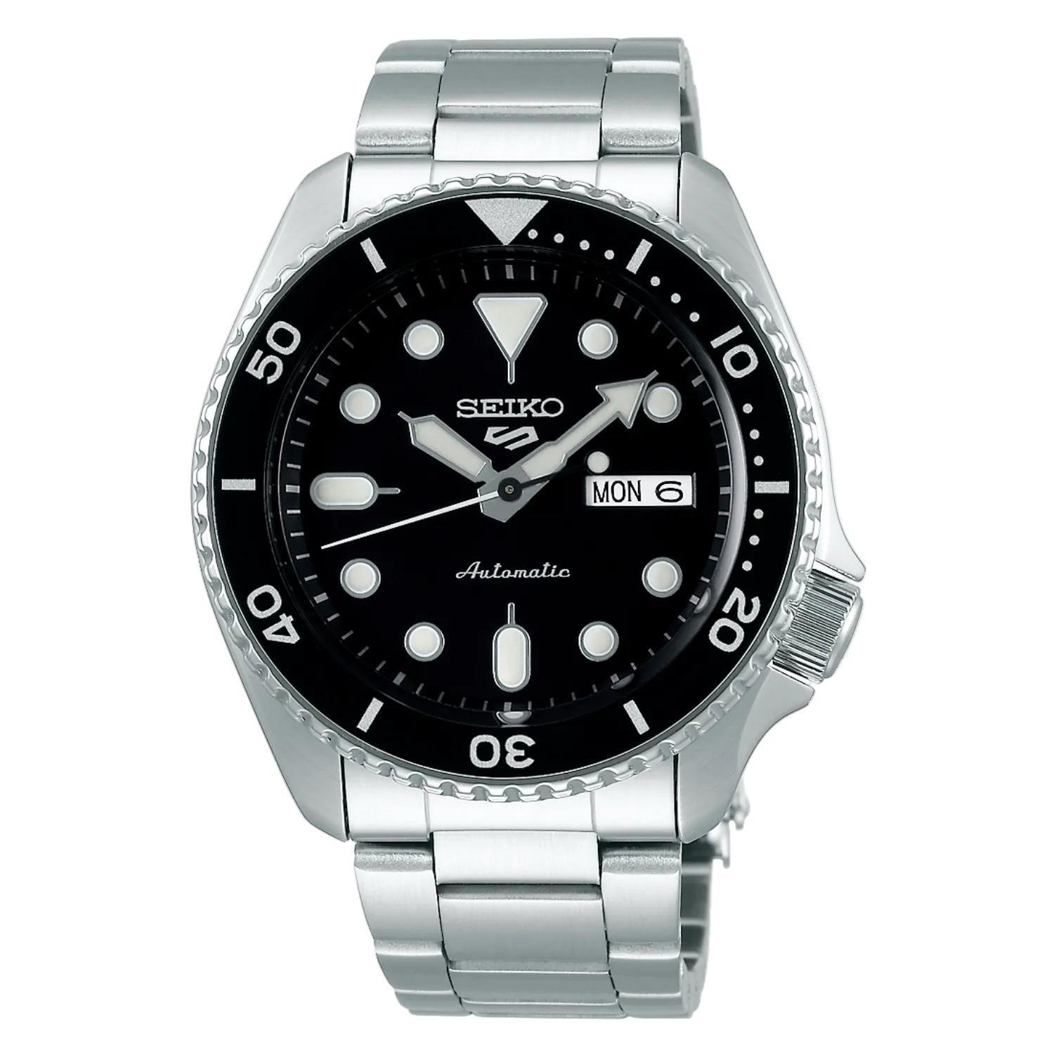 Seiko 5 Sports Automatic — Melns