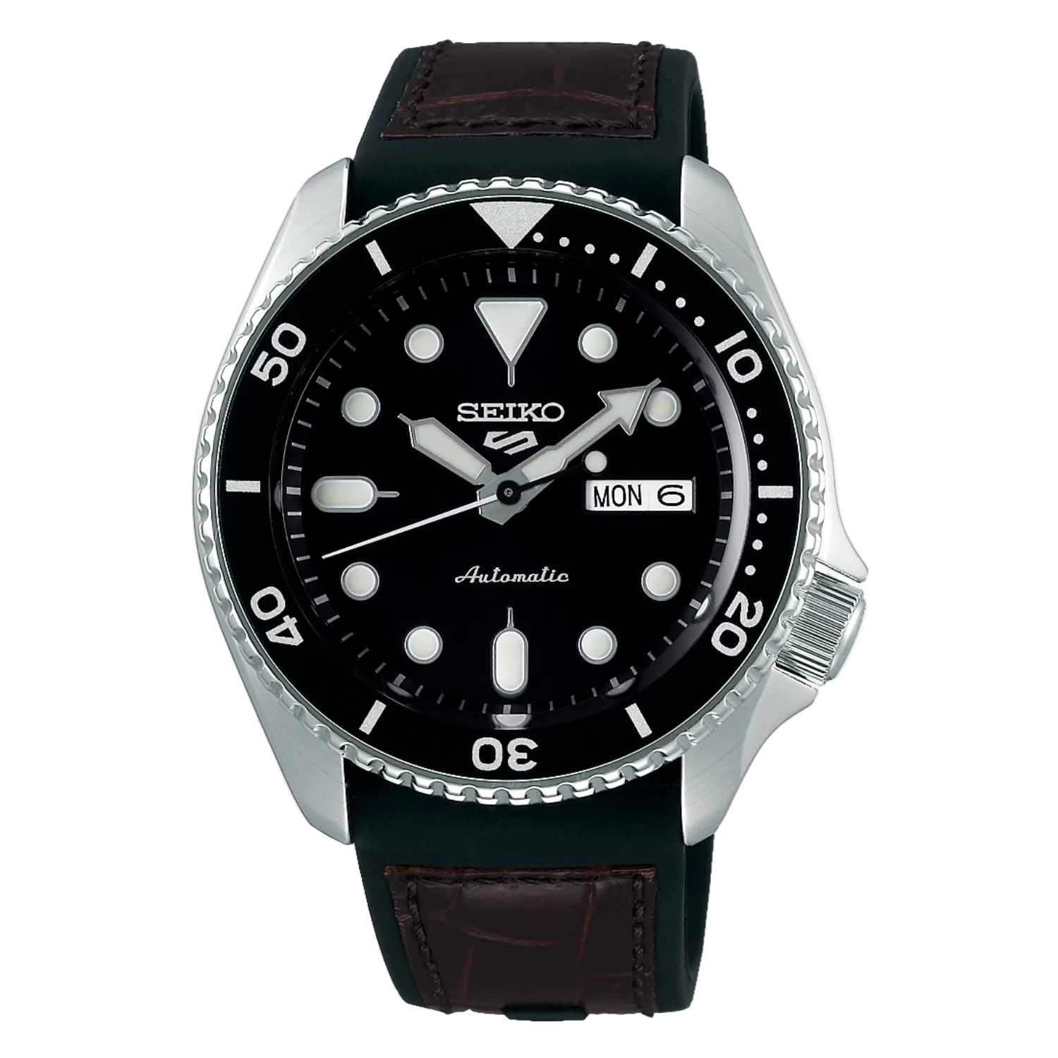 Seiko 5 Sports Automatic — melns