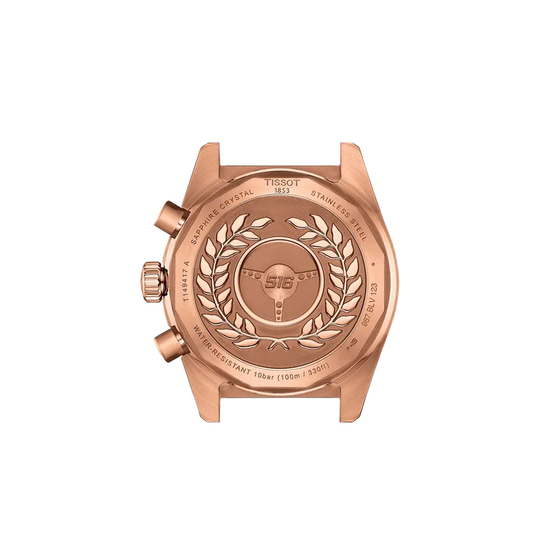 Tissot PR516 Chronograph 40 mm – Rozā zelta krāsā