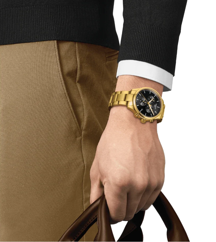 Tissot Chrono XL Classic 45 mm – Gold