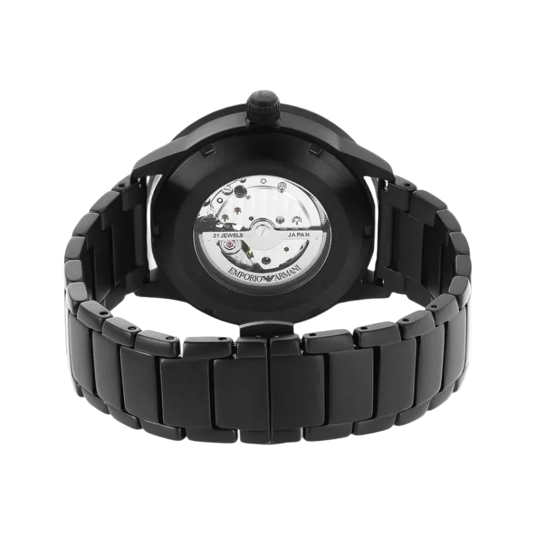 Emporio Armani Mario 43 mm – Black Dial
