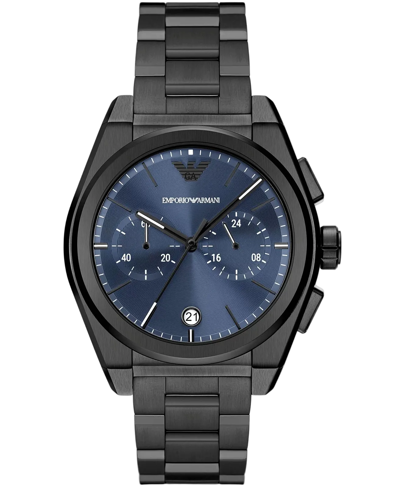 Emporio Armani Federico 43 mm – Blue Dial
