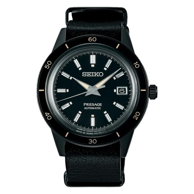 Seiko Presage Style60’s “Stealth”