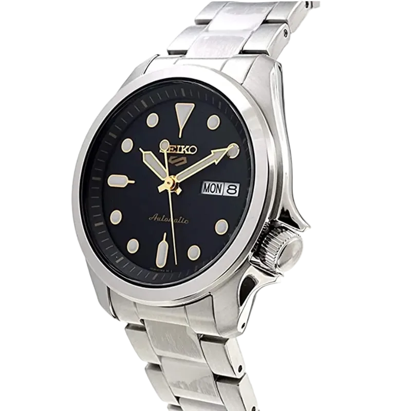 Seiko 5 Sports SKX Black and Gold 40 mm