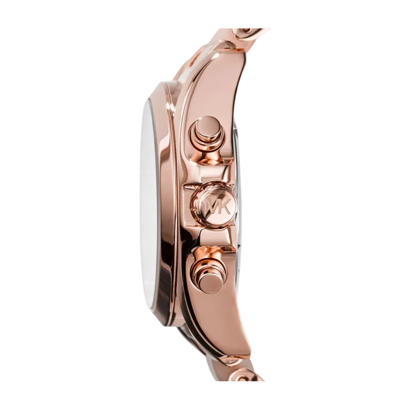Michael Kors Bradshaw Mini Hronogrāfs – Rožu Zelta