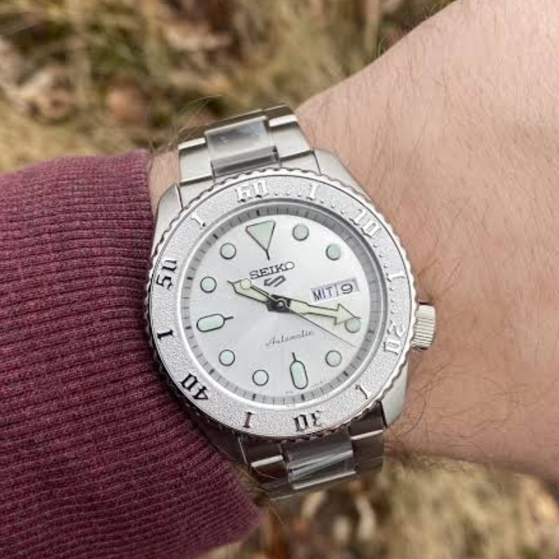 Seiko 5 Sports SKX “All Silver” Automatic 42.5mm