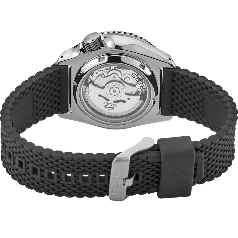 Seiko 5 Sports SKX Blue (Silicone Strap)