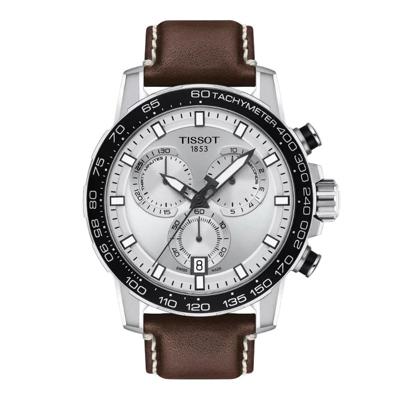 Tissot Supersport Chrono 45.5mm - Balts