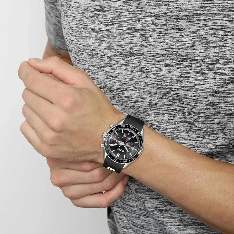 BOSS Runner Chronograph - Black
