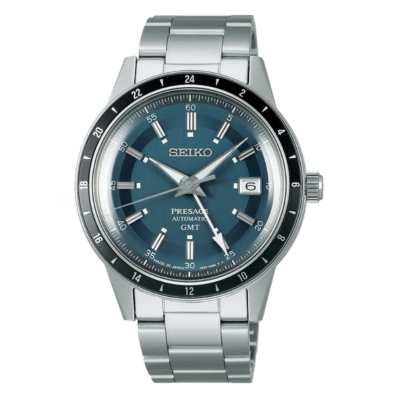Seiko Presage Style 60’s “Petrol Blue” - 40 mm Zils