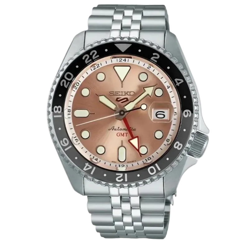 Seiko 5 Sports GMT – Šampanieša