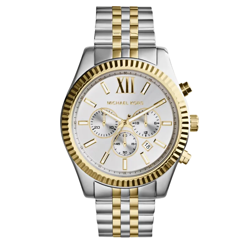 Michael Kors Lexington hronogrāfs - Divkrāsu aproce