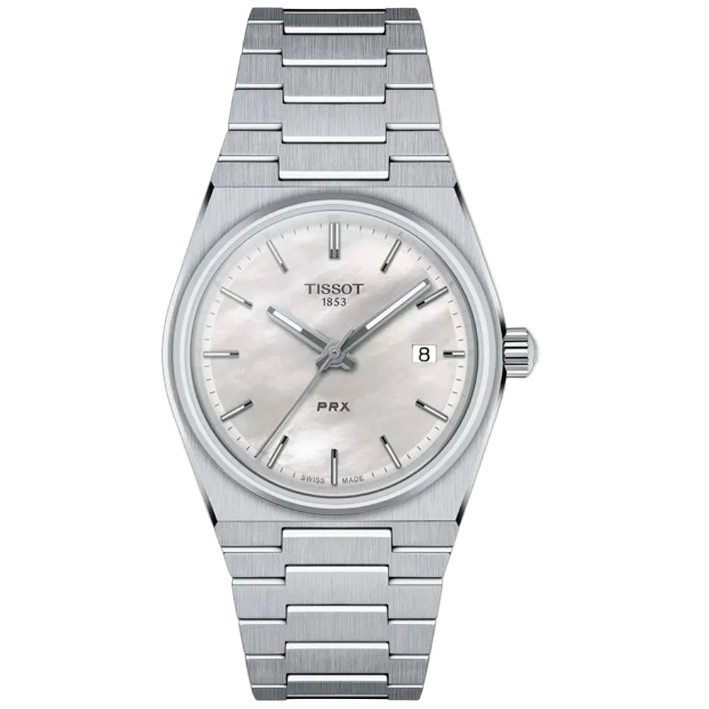 Tissot PRX 35 mm - Sudraba krāsas